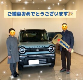 ハスラーご納車しました！